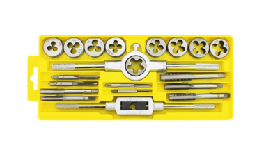 20件公制絲錐板牙組套