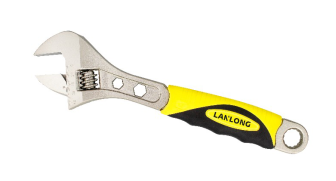 高檔膠柄活動扳手